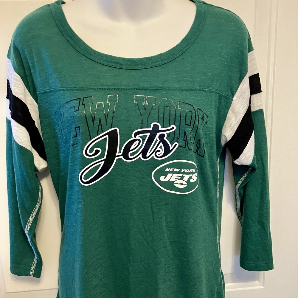 New York Jets‎ Size Small Green Shirt Football NFL Team Apparel Women's